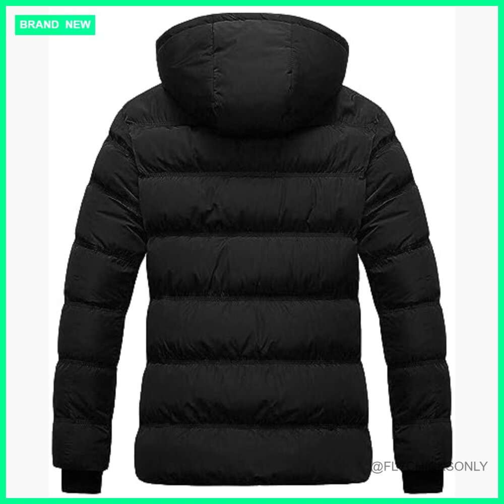Waterproof Puffer Ski Jacket with Detachable Hood… - image 2